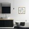Stupell Industries Hygiene Phrase with Plants Floater Framed Canvas Wall Art Design by Masey St. Studios